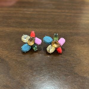 Multi-Stone J. Crew Stud Earrings